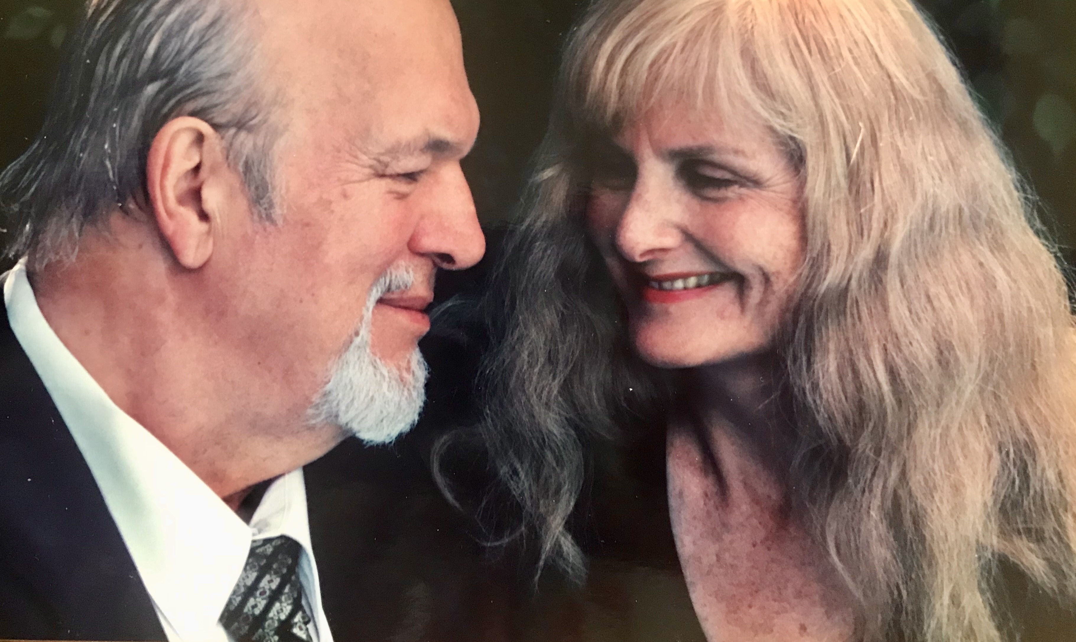 Louis Quilico, husband, Metropolitan Opera baritone and Christina. A touching moment 2 weeks before his death.
