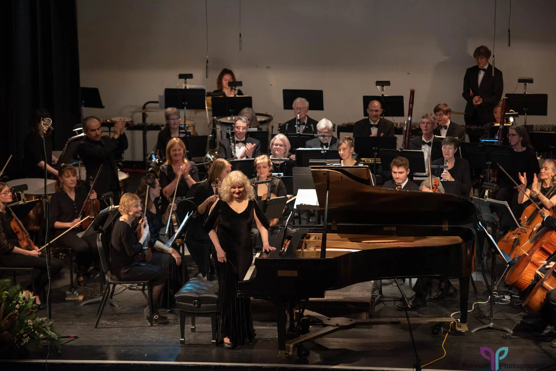 Playing with the Pembroke Symphony