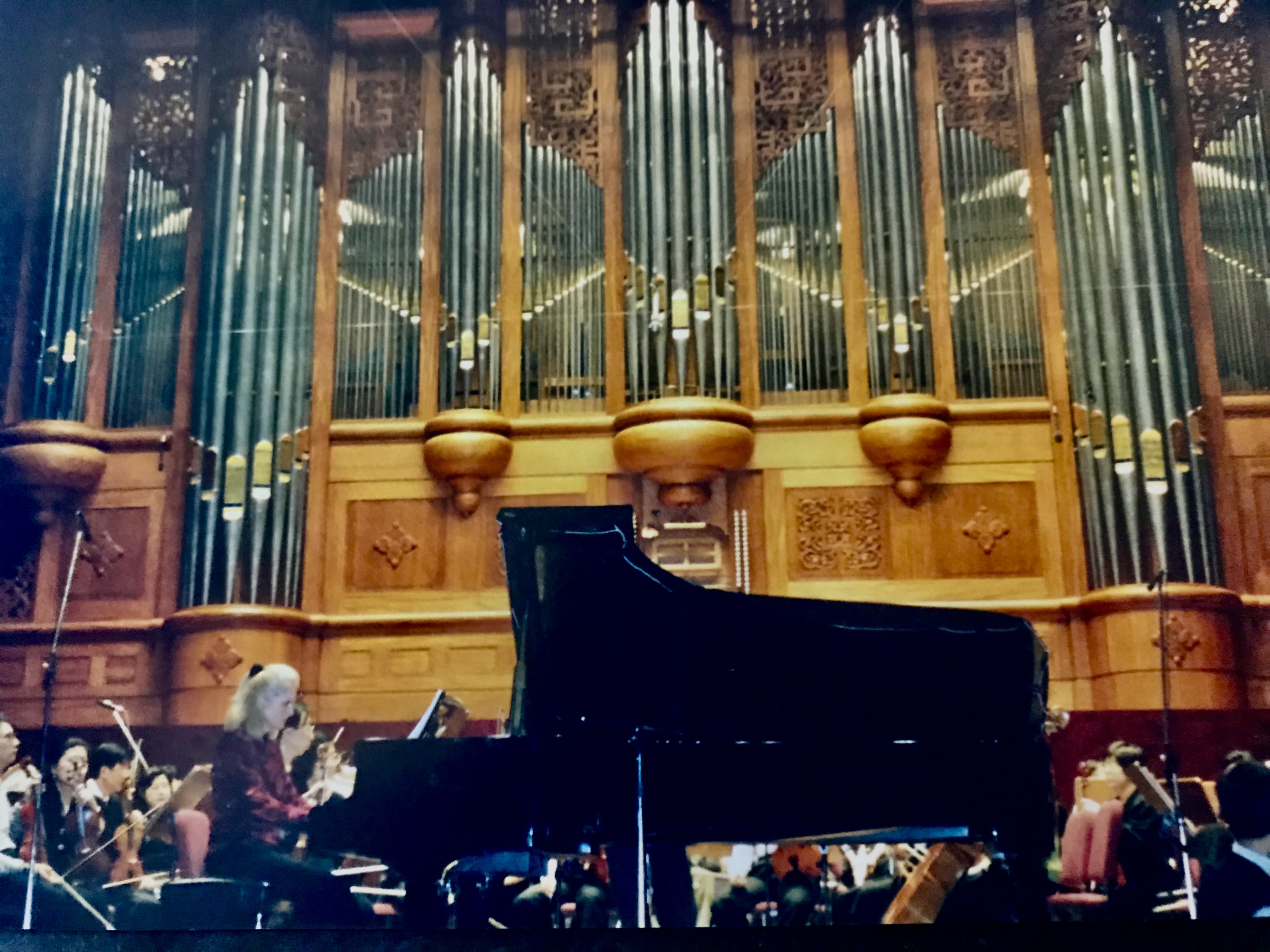 Healy Willan piano concerto, Christina Petrowska Quilico with the Taipei Symphony Orchestra, Victor Feldbrill, conductor.