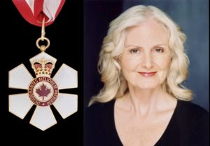 Photo of Christina Petrowska Quilico with the Order of Canada
